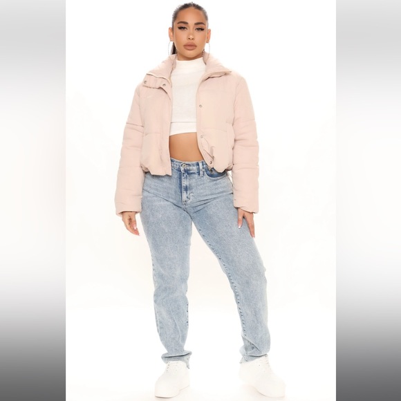 NWT Fashion Nova Take It All Puffer Jacket - Picture 3 of 10